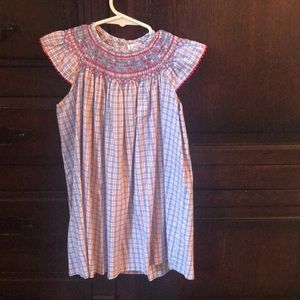 Girls Smocked Dress